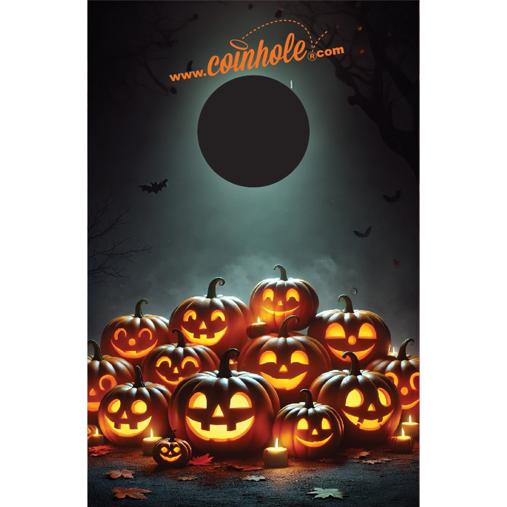 Jack-O-Lantern Coinhole®
