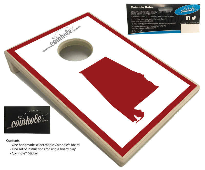 Alabama Coinhole™ Board