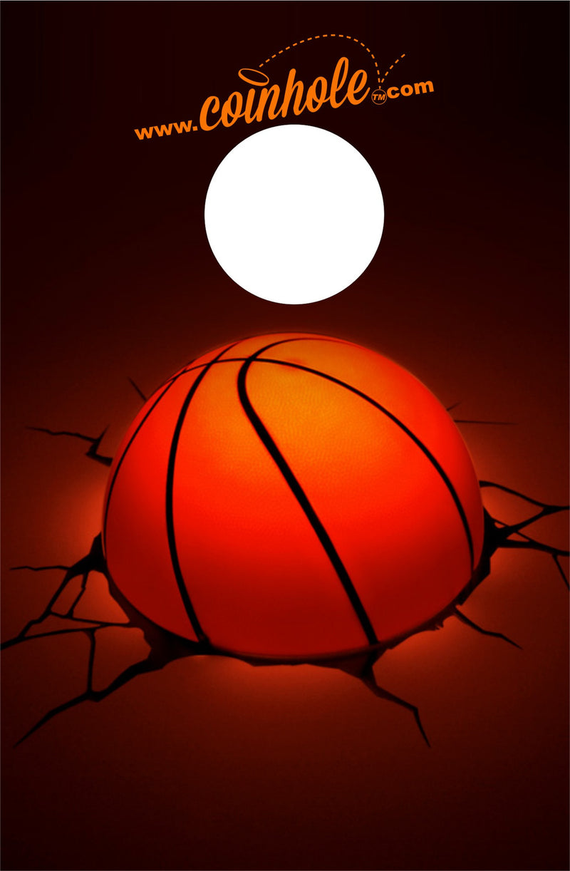 Basketball Coinhole™ Board