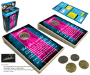 Blue and Pink Official Coinhole® Tabletop Game Set (Closeout)