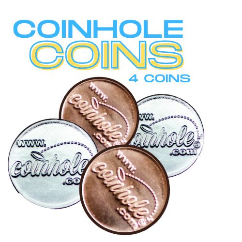 NC State Wolf White Wolfpack Coinhole® Tabletop Game Set