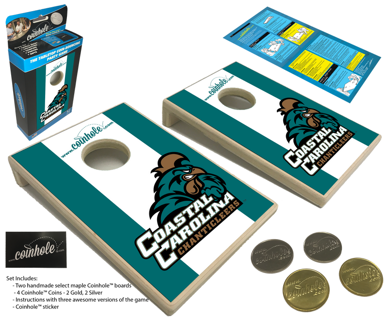 Coastal Carolina University Coinhole™ Game Set
