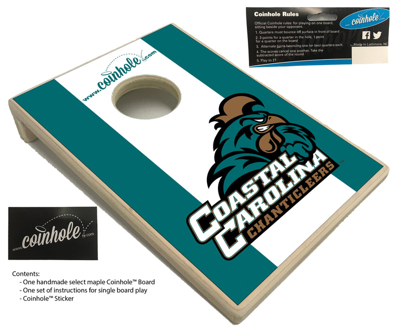 Coastal Carolina University Coinhole™ Board
