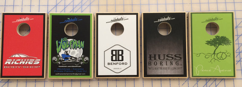 Custom Business Coinhole™ Boards