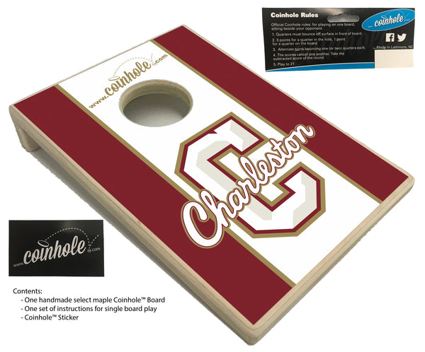 College of Charleston Coinhole™ Board