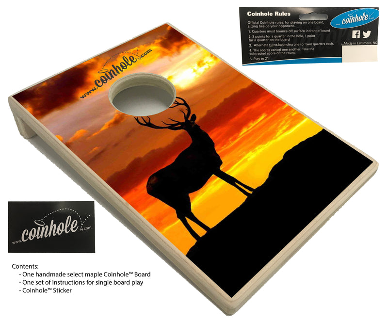 Deer Coinhole™ Board