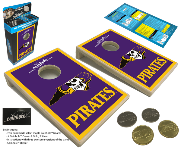 East Carolina University Pirate Coinhole™ Game Set