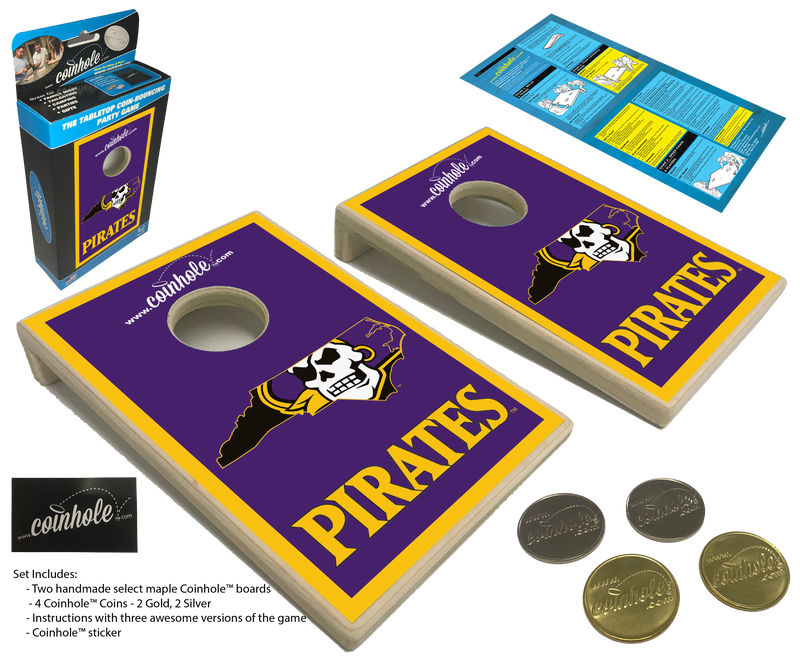 East Carolina University Pirate Coinhole™ Game Set