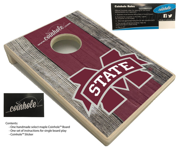 Mississippi State University Coinhole™ Board