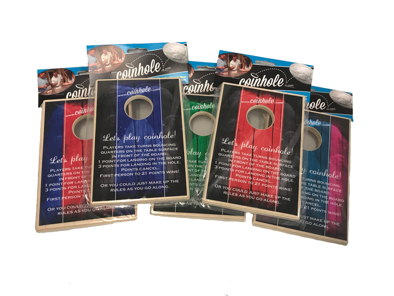 Official Coinhole™ Combo Set - Buy 5 Get one set of coins and a Bag for FREE!!!