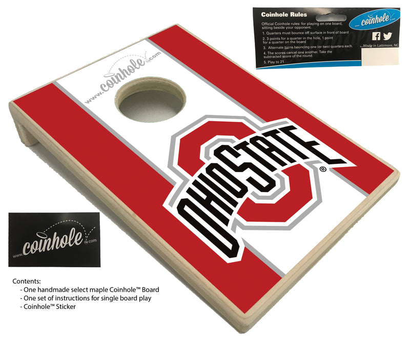 The Ohio State University Coinhole Board