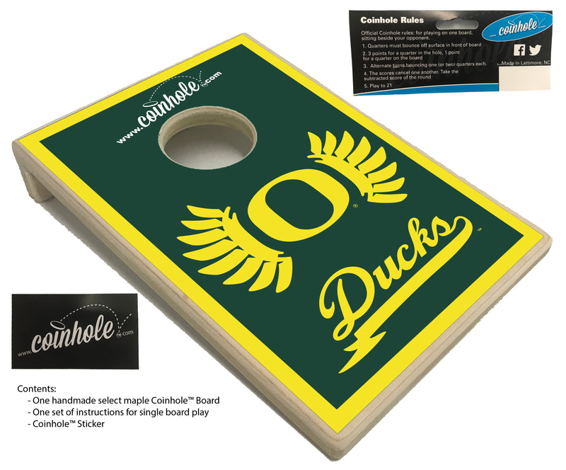 University of Oregon Coinhole™ Board
