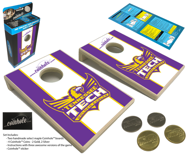 Tennessee Tech Coinhole® Tabletop Game Set