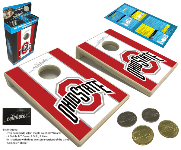 The Ohio State Coinhole® Tabletop Game Set