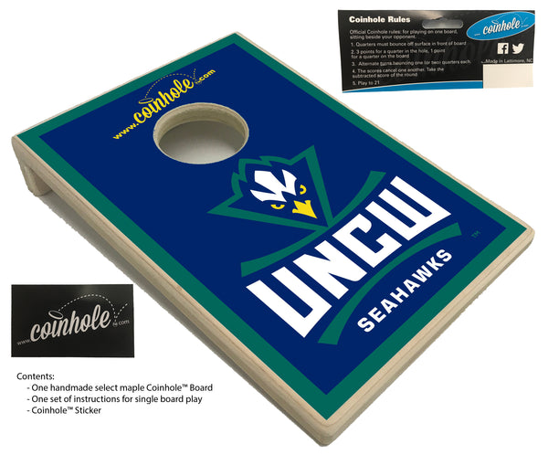 University of North Carolina Wilmington Coinhole™ Board