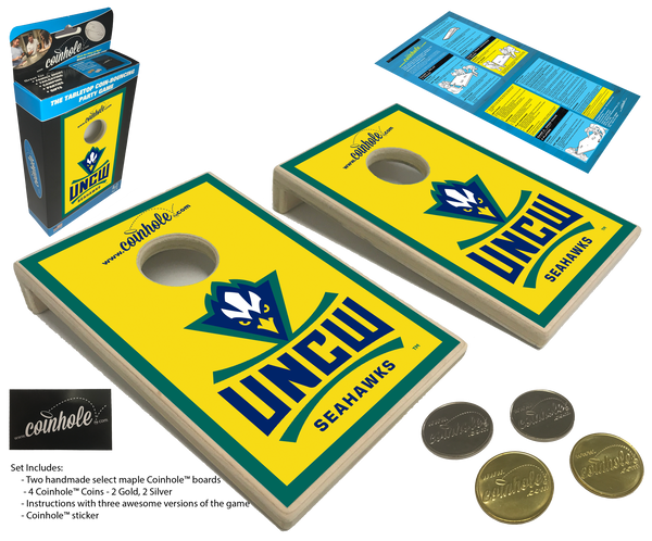 University of North Carolina Wilmington Coinhole® Tabletop Game Set