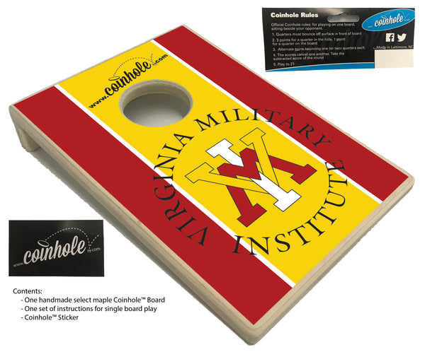 Virginia Military Institute Coinhole™ Board