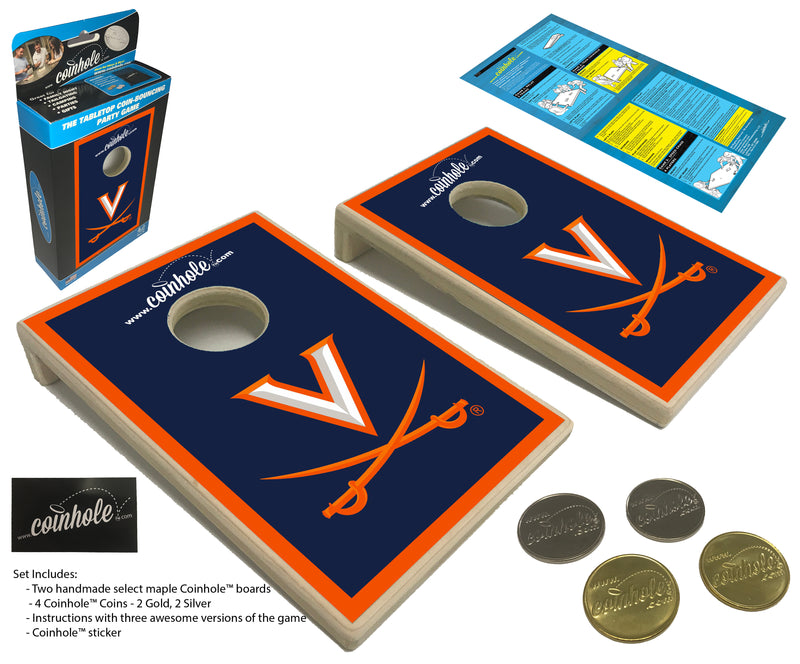 University of Virginia Coinhole™ Game Set