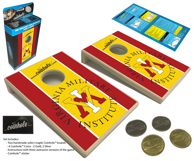 Virginia Military Institute Coinhole™ Game Set