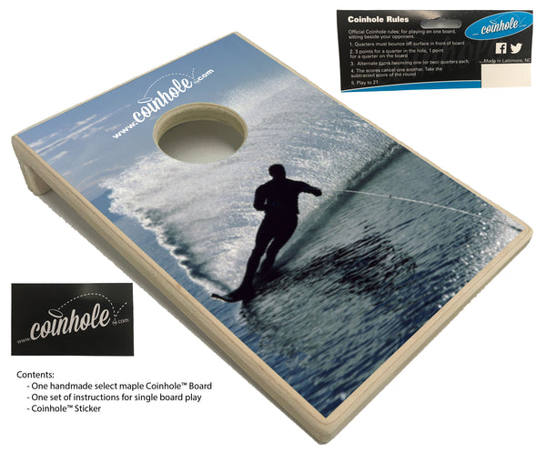 Water Skiing Coinhole™ Board