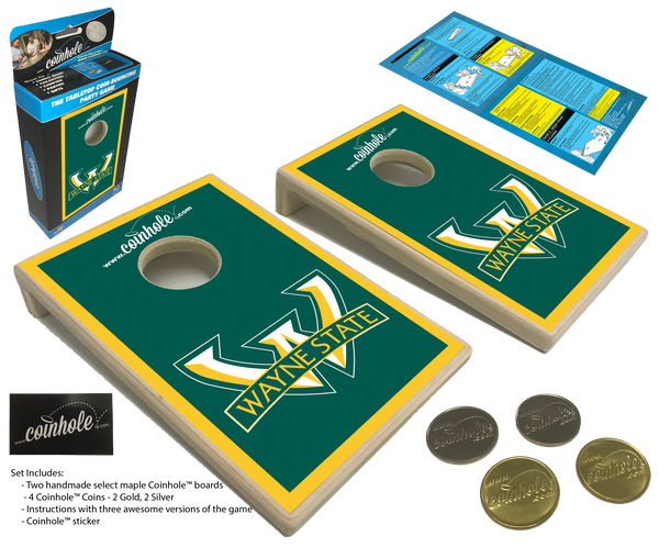 Wayne State University Coinhole™ Game Set