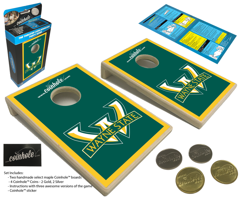 Wayne State University Coinhole™ Game Set