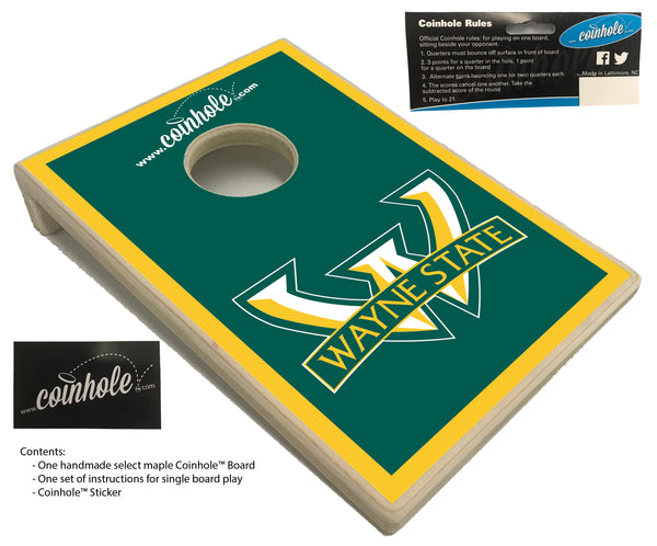 Wayne State University Coinhole™ Board