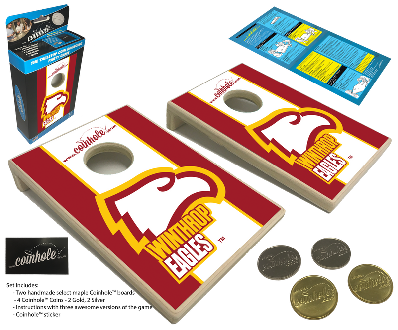 Winthrop University Coinhole® Tabletop Game Set