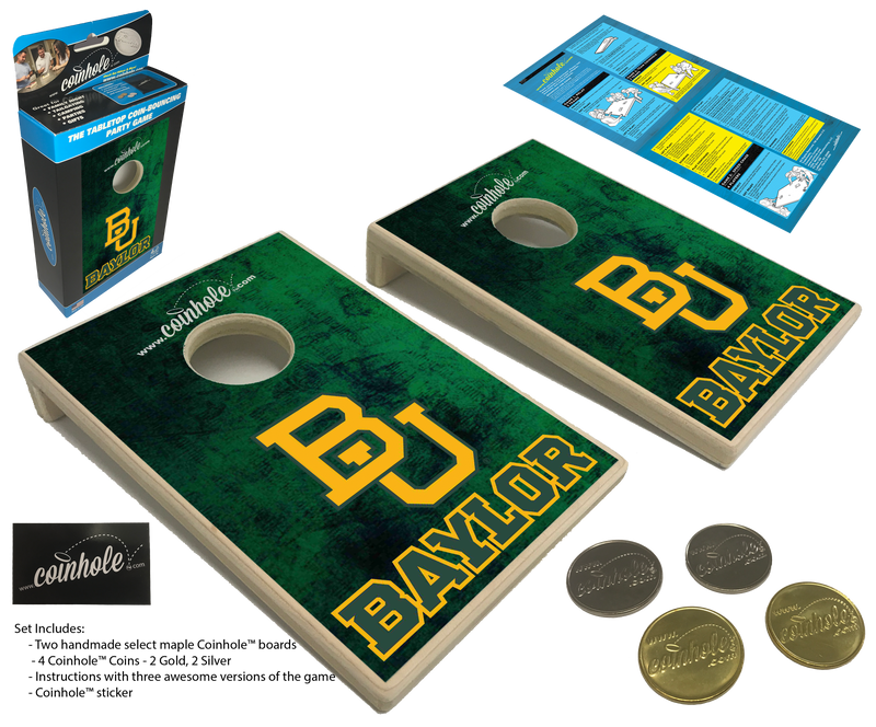 Baylor University Coinhole® Tabletop Game Set